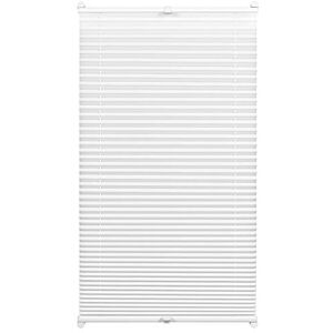 Gardinia EASYFIX Pleated Blind with 2 Operating Rails White 45 x 130, Fabric 100% Polyester Gardinia EASYFIX Pleated Blind with 2 Operating Rails White 45 x 130, Fabric 100% Polyester