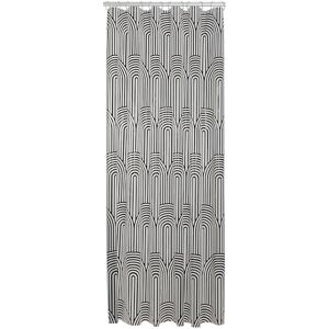 Sealskin Brave Shower curtain 180x200 cm PEVA Black / White Sealskin Brave Shower curtain 180x200 cm PEVA Black / White