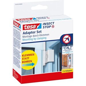 tesa UK tesa Insect Stop FALT Door Foldable Aluminium Frame with Fly Screen for Doors With Adjustable Telescopic Frame White 80 cm x 170 cm to 100 cm x 220 cm tesa UK tesa Insect Stop FALT Door Foldable Aluminium Frame with Fly Screen for Doors With Adjustable Telescopic Frame White 80 cm x 170 cm to 100 cm x 220 cm