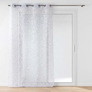 Douceur d'Intérieur , Duchess Sandblasted Metallic Printed Eyelet Curtain 140 x 280 cm Douceur d'Intérieur , Duchess Sandblasted Metallic Printed Eyelet Curtain 140 x 280 cm