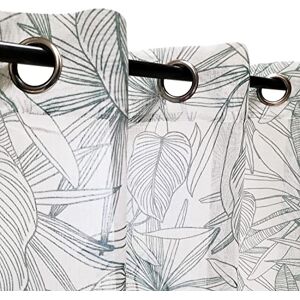 Atout Ciel Net Curtain with Eyelets 140 x 240 cm Green Ready to Hang Atout Ciel Net Curtain with Eyelets 140 x 240 cm Green Ready to Hang