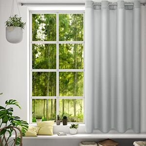 Eurofirany RITA Smooth Plain Modern Curtain with Eyelets 1 Unit, Bedroom, Living Room, Lounge, Kitchen, 140g m/2, W55 x L69, Steel Grey Eurofirany RITA Smooth Plain Modern Curtain with Eyelets 1 Unit, Bedroom, Living Room, Lounge, Kitchen, 140g m/2, W55 x L69, Steel Grey
