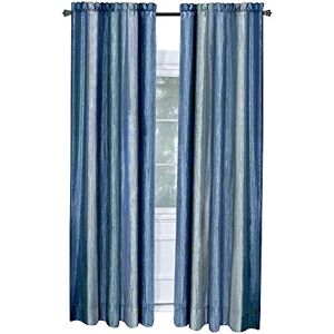 ACHIM Ombre Panel Light Filtering Semi-Sheer Window Curtain 84 Inch Length, 50 Inch Width Blue- Light Filtering Soft Polyester Drapes for Bedroom Living & Dining Room by Home Decor ACHIM Ombre Panel Light Filtering Semi-Sheer Window Curtain 84 Inch Length, 50 Inch Width Blue- Light Filtering Soft Polyester Drapes for Bedroom Living & Dining Room by Home Decor