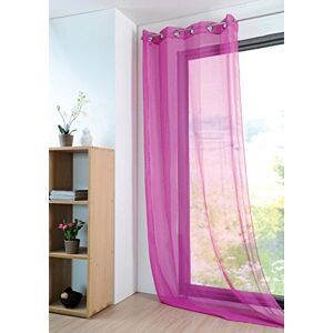 Stof LOVELY CASA Monna Curtain, Polyester, polyester, fuchsia, 135 x 260 cm Stof LOVELY CASA Monna Curtain, Polyester, polyester, fuchsia, 135 x 260 cm