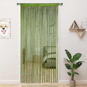 YIIBAII Beaded Curtain - Green - 39x79in - Doorway Decor YIIBAII Beaded Curtain - Green - 39x79in - Doorway Decor