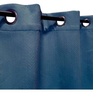 Atout Ciel Indigo Thermal Insulating Curtain 140x240cm Velour Atout Ciel Indigo Thermal Insulating Curtain 140x240cm Velour