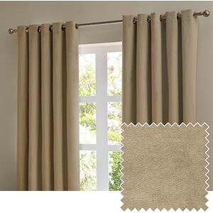 furn. The Ultimate Velvet Eyelet Curtain Pair – Soft Stylish Room Darkening Matte Velvet Drapes (Mocha 117x183cm) furn. The Ultimate Velvet Eyelet Curtain Pair – Soft Stylish Room Darkening Matte Velvet Drapes (Mocha 117x183cm)