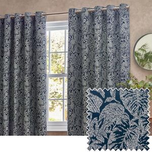 Wylder Nature Bali Botanical Jacquard Eyelet Curtains Wylder Nature Bali Botanical Jacquard Eyelet Curtains