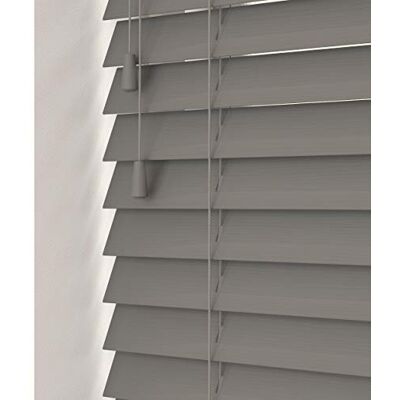Edge Blinds - Smooth Grey 50mm - Venetian Blinds Edge Blinds - Smooth Grey 50mm - Venetian Blinds