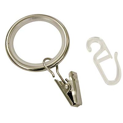 GARDINIA Ally Stainless Steel Curtain Ring - Curtain Type GARDINIA Ally Stainless Steel Curtain Ring - Curtain Type