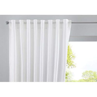 GARDINENBOX Cationic Jena 2019037 - Linen effect White Opaco - Window Curtain GARDINENBOX Cationic Jena 2019037 - Linen effect White Opaco - Window Curtain