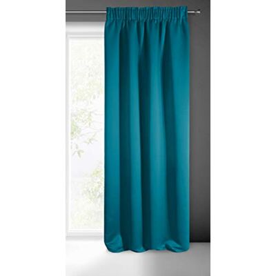 Eurofirany Logan High-Quality Dark Blue Curtain - Curtain Eurofirany Logan High-Quality Dark Blue Curtain - Curtain
