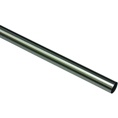 GARDINIA Memphis Steel Inox Curtain Rod - Curtain Type GARDINIA Memphis Steel Inox Curtain Rod - Curtain Type