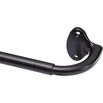 Amazon Basics Curved Adjustable Curtain Rod - Curtain Rod Amazon Basics Curved Adjustable Curtain Rod - Curtain Rod