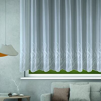 Albani 286576 Jacquard Curtain - White, 175x300 cm Albani 286576 Jacquard Curtain - White, 175x300 cm