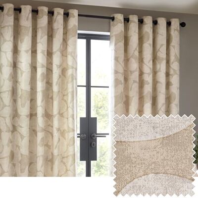 Brinn Natural Abstract Geometric Curtains - Curtain Brinn Natural Abstract Geometric Curtains - Curtain