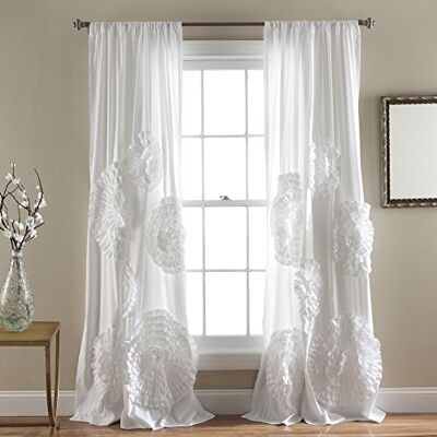 Lush Decor Serena Ivory Window Curtain - Window Curtain Lush Decor Serena Ivory Window Curtain - Window Curtain