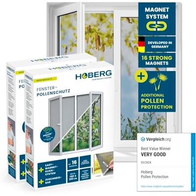 Hoberg Insect & Pollination Screen with Magnet - Set of 2 - Insect Screen Hoberg Insect & Pollination Screen with Magnet - Set of 2 - Insect Screen