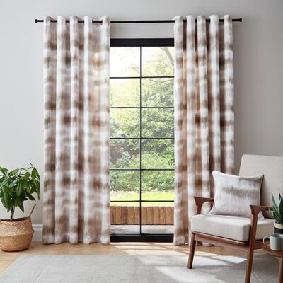 Catherine Lansfield Ombre Texture Thermal Ready Made Eyelet Blackout Curtains - Curtains Catherine Lansfield Ombre Texture Thermal Ready Made Eyelet Blackout Curtains - Curtains