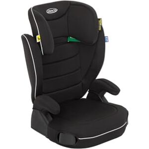 Graco Logico L i-Size R129 Highback Booster car seat with cupholders, Suitable from 100-150cm (Approx. 3.5 to 12 Years), Black Fashion Graco Logico L i-Size R129 Highback Booster car seat with cupholders, Suitable from 100-150cm (Approx. 3.5 to 12 Years), Black Fashion