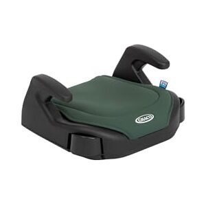 Graco Booster Basic R129 Backless Booster Car Seat, Lightweight at only 1.4kg, Suitable from Approx. 7 to 12 Years (135-150cm), Hunter Fashion Graco Booster Basic R129 Backless Booster Car Seat, Lightweight at only 1.4kg, Suitable from Approx. 7 to 12 Years (135-150cm), Hunter Fashion