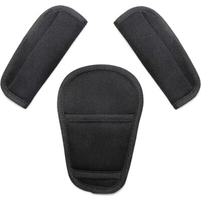 ZIVEX 3 Pack Baby Car Seat Belt Pads – Soft Shoulder Strap Covers for Kids 2 shoulder pads and 1 crotch pad – Universal fit for car seats, strollers – Soft, skin-friendly for newborns ZIVEX 3 Pack Baby Car Seat Belt Pads – Soft Shoulder Strap Covers for Kids 2 shoulder pads and 1 crotch pad – Universal fit for car seats, strollers – Soft, skin-friendly for newborns