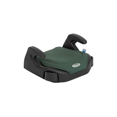 Graco Booster Basic R129 Backless Booster Car Seat, Lightweight at only 1.4kg, Suitable from Approx. 7 to 12 Years (135-150cm), Hunter Fashion Graco Booster Basic R129 Backless Booster Car Seat, Lightweight at only 1.4kg, Suitable from Approx. 7 to 12 Years (135-150cm), Hunter Fashion