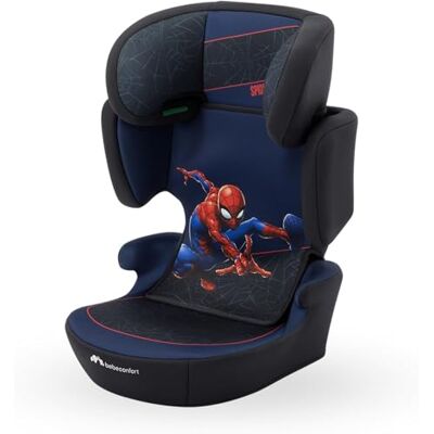 Bebeconfort Marvel RoadSafe i-Size, Backrest Booster Car Seat, 3.5-12 Years (100-150cm), Marvel Spiderman Car Seat, Foldable & Lightweight, Seat Belt Installation, Authentic Spiderman Bebeconfort Marvel RoadSafe i-Size, Backrest Booster Car Seat, 3.5-12 Years (100-150cm), Marvel Spiderman Car Seat, Foldable & Lightweight, Seat Belt Installation, Authentic Spiderman