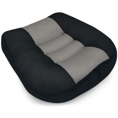 WenlyPei Car Driving seat Cushion, Car Seat Elevation Cushion, Dwarf Adult Booster seat Cushion for Short Drivers, Increase The Field Of View By 4.7in, Ideal for Trucks, Cars, Chairs, Wheelchairs (Grey) WenlyPei Car Driving seat Cushion, Car Seat Elevation Cushion, Dwarf Adult Booster seat Cushion for Short Drivers, Increase The Field Of View By 4.7in, Ideal for Trucks, Cars, Chairs, Wheelchairs (Grey)