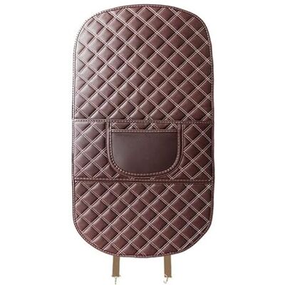 THOMIX 2PCS Car Anti-kick Protector Mats for MINI Countryman One/Cooper/Cooper S, Car Seat Back Protector Leather Backrest Anti-Kick Pads Car Seat Protective Cushion Accessories,Long-Coffee THOMIX 2PCS Car Anti-kick Protector Mats for MINI Countryman One/Cooper/Cooper S, Car Seat Back Protector Leather Backrest Anti-Kick Pads Car Seat Protective Cushion Accessories,Long-Coffee