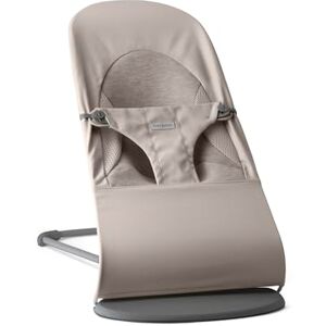 BabyBjörn Bouncer Balance Soft, Woven/Jersey,Tri-Fabric, Sand Grey BabyBjörn Bouncer Balance Soft, Woven/Jersey,Tri-Fabric, Sand Grey