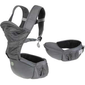 Dreambaby Elevate 6-in-1 Baby Carrier and Hip Seat for Newborn to Toddler up to 18kg Front, Inward & Backpack Positions, Infant Support with Cushioned Hip Seat and Adjustable Waist Strap Dreambaby Elevate 6-in-1 Baby Carrier and Hip Seat for Newborn to Toddler up to 18kg Front, Inward & Backpack Positions, Infant Support with Cushioned Hip Seat and Adjustable Waist Strap