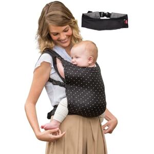 INFANTINO Zip Travel Carrier 2-in-1 Baby Carrier Collapsible Easy to fold up or unpack in Seconds Full Featured Ergonomic Support Suitable for Babies 5.4-18.1 kg Black INFANTINO Zip Travel Carrier 2-in-1 Baby Carrier Collapsible Easy to fold up or unpack in Seconds Full Featured Ergonomic Support Suitable for Babies 5.4-18.1 kg Black