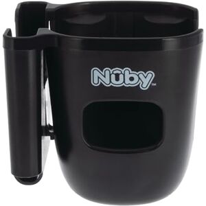 Nuby Buggy Cup Holder with Phone Holder Universal Fit Secure Attachment 360° Rotation Adjustable Position Nuby Buggy Cup Holder with Phone Holder Universal Fit Secure Attachment 360° Rotation Adjustable Position