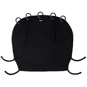 Dooky Sunshade for Baby Car Seat/ Pram/ Stroller/ Pushchair, Universal Fit, Protects from Sun, Wind and Light Rain, UPF 50+ UV Protection, Easy to Install and Wash, Plain Black Dooky Sunshade for Baby Car Seat/ Pram/ Stroller/ Pushchair, Universal Fit, Protects from Sun, Wind and Light Rain, UPF 50+ UV Protection, Easy to Install and Wash, Plain Black
