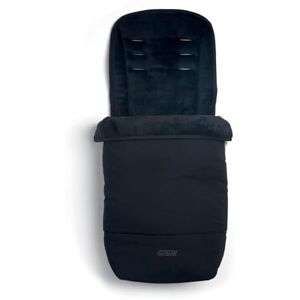 Mamas & Papas Black Libro Stroller Footmuff - Lightweight All-Season Mamas & Papas Black Libro Stroller Footmuff - Lightweight All-Season