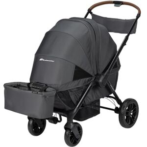 Bebeconfort Helios, Double Pram from Birth, 0-4 Years, 0-22kg, 2 Face-to-face Seats, Large All-Terrain Wheels, Compact Folding, Trolley on Wheels, Protective Canopy, Mineral Graphite Bebeconfort Helios, Double Pram from Birth, 0-4 Years, 0-22kg, 2 Face-to-face Seats, Large All-Terrain Wheels, Compact Folding, Trolley on Wheels, Protective Canopy, Mineral Graphite