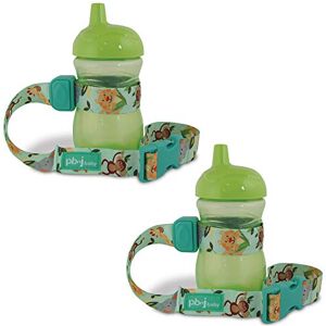PBnJ baby SippyPal Sippy Cup Holder Strap Leash Tether (Jungle 2-Pack) PBnJ baby SippyPal Sippy Cup Holder Strap Leash Tether (Jungle 2-Pack)
