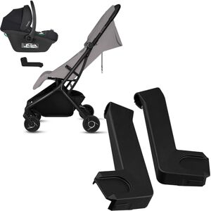lionelo SIA Car Seat Adapters, Stroller Car Seat Adapter Set, Travel System Adapter, Click-in Fit, Frame Mount Without Removing Seat, Quick Attach, from Car to Stroller, Travel System Adapter Set lionelo SIA Car Seat Adapters, Stroller Car Seat Adapter Set, Travel System Adapter, Click-in Fit, Frame Mount Without Removing Seat, Quick Attach, from Car to Stroller, Travel System Adapter Set