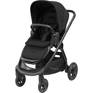 Maxi-Cosi Adorra 2 Luxe Baby Stroller, Stroller pushchair for toddlers from Birth to 22 kg, 0 4 Years, Lie-flat position, Air Flow Regulation, Shock Absorbing wheels, Big pram hood, Twillic black Maxi-Cosi Adorra 2 Luxe Baby Stroller, Stroller pushchair for toddlers from Birth to 22 kg, 0 4 Years, Lie-flat position, Air Flow Regulation, Shock Absorbing wheels, Big pram hood, Twillic black