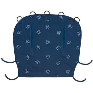 Dooky Sunshade for Baby Car Seat/ Pram/ Stroller/ Pushchair, Universal Fit, Protects from Sun, Wind and Light Rain, UPF 50+ UV Protection, Easy to Install and Wash, Blue Cherry Dooky Sunshade for Baby Car Seat/ Pram/ Stroller/ Pushchair, Universal Fit, Protects from Sun, Wind and Light Rain, UPF 50+ UV Protection, Easy to Install and Wash, Blue Cherry