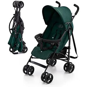 Kinderkraft TIK Lightweight Stroller, Travel Buggy, Sports Stroller, Lightweight 6.5 kg, Easy Folding and Transport, Ajustable Backrest, from 6 Months up to 17 kg, Green Kinderkraft TIK Lightweight Stroller, Travel Buggy, Sports Stroller, Lightweight 6.5 kg, Easy Folding and Transport, Ajustable Backrest, from 6 Months up to 17 kg, Green