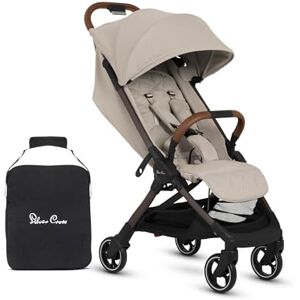 Cross Clic 2 Compact Stroller & Travel Bag Travel Stroller For Life On The Go Foldable & Lightweight Suitable From Birth To 4 years Latte Cross Clic 2 Compact Stroller & Travel Bag Travel Stroller For Life On The Go Foldable & Lightweight Suitable From Birth To 4 years Latte