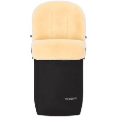 Hofbrucker Lambskin footmuff for stroller Putzi schwarz Hofbrucker Lambskin footmuff for stroller Putzi schwarz
