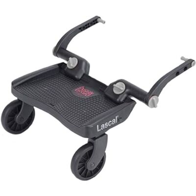 Lascal BuggyBoard Mini 3D Universal Buggy Board, Compatible with 99% of Pushchairs Pram Accessory for Children from 2-6 Years Red Lascal BuggyBoard Mini 3D Universal Buggy Board, Compatible with 99% of Pushchairs Pram Accessory for Children from 2-6 Years Red
