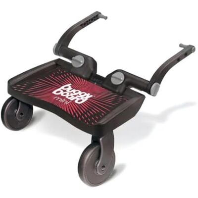 Lascal BuggyBoard Mini 3D Universal Buggy Board, Compatible with 99% of Pushchairs Pram Accessory for Children from 2-6 Years (Red) Lascal BuggyBoard Mini 3D Universal Buggy Board, Compatible with 99% of Pushchairs Pram Accessory for Children from 2-6 Years (Red)