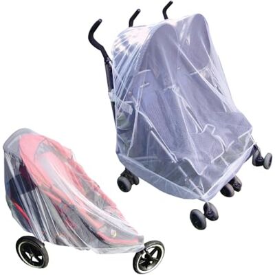 Mosquito Nets 4 U Mosquito Net for Twin or Tandem Buggy Pushchair FREE Travel Net Bag White Elasticated Insect Net for Twin and Tandem Pushchairs, Non-Treated Netting, Includes Compact Travel Storage Bag Mosquito Nets 4 U Mosquito Net for Twin or Tandem Buggy Pushchair FREE Travel Net Bag White Elasticated Insect Net for Twin and Tandem Pushchairs, Non-Treated Netting, Includes Compact Travel Storage Bag