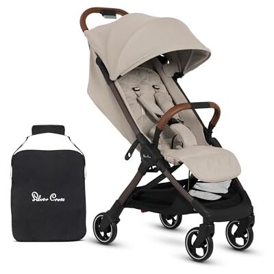 Cross Clic 2 Compact Stroller & Travel Bag, Birth to 22kg, Latte Cross Clic 2 Compact Stroller & Travel Bag, Birth to 22kg, Latte
