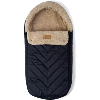 Clair de Lune Snug Universal Pushchair Footmuff 0-3 Years (Black) Clair de Lune Snug Universal Pushchair Footmuff 0-3 Years (Black)