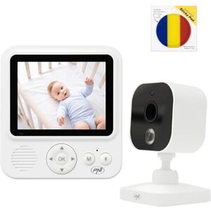 PNI BM280 Video Baby Monitor Bundle with 2.8" Screen, 2.4GHz Wireless Connection and Adhesive Pad/Flag PNI BM280 Video Baby Monitor Bundle with 2.8" Screen, 2.4GHz Wireless Connection and Adhesive Pad/Flag